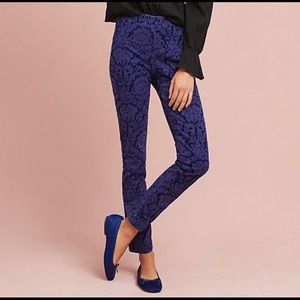 Anthropologie Essential Skinny Cropped Trouser